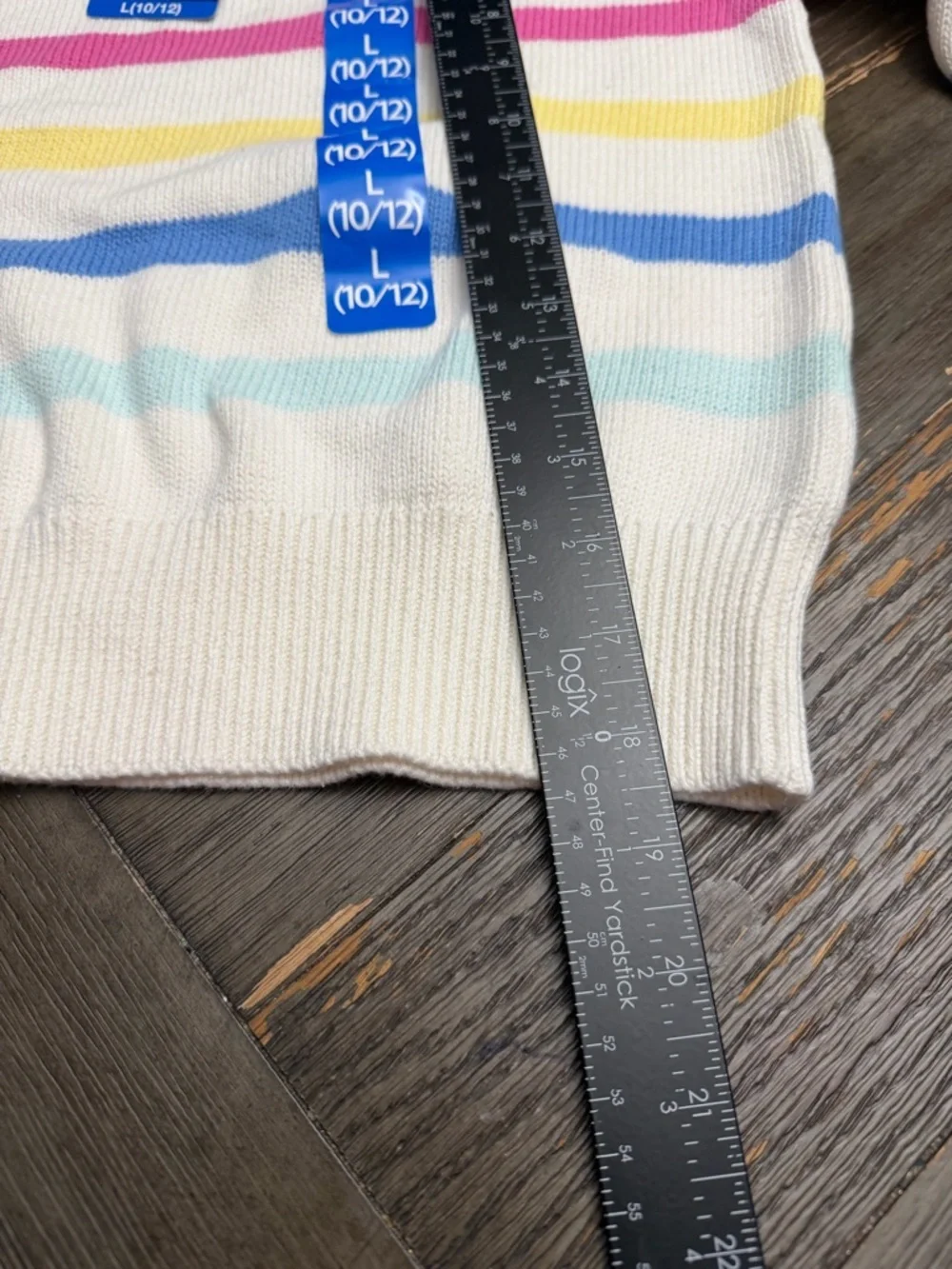 Gap Kids Spring Sweater Girl Stripes Size L(10-12) Crop Casual Modern  NWT
